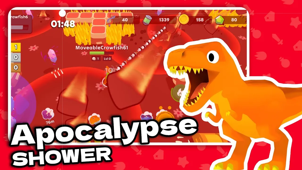 Apocalypse Shower event raining down on the arena